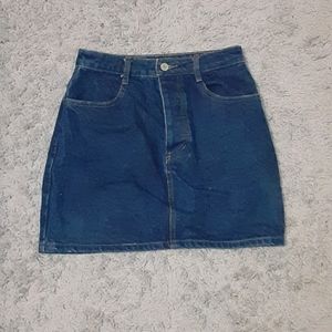 Denim skirt
